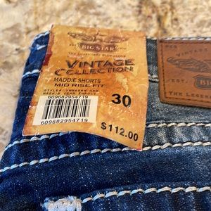 Big star vintage collection Maddie shorts mid rise fit